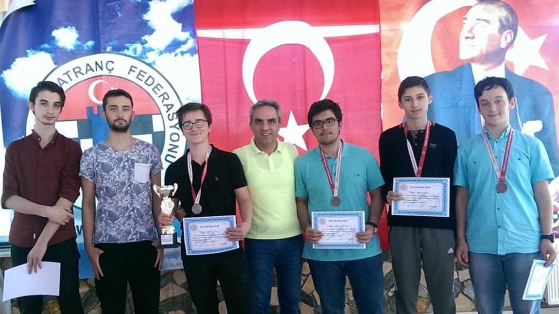 Satrançta Marmara ve Ege bölge finallerinde 3.olduk